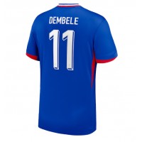 Camisa de time de futebol França Ousmane Dembele #11 Replicas 1º Equipamento Europeu 2024 Manga Curta